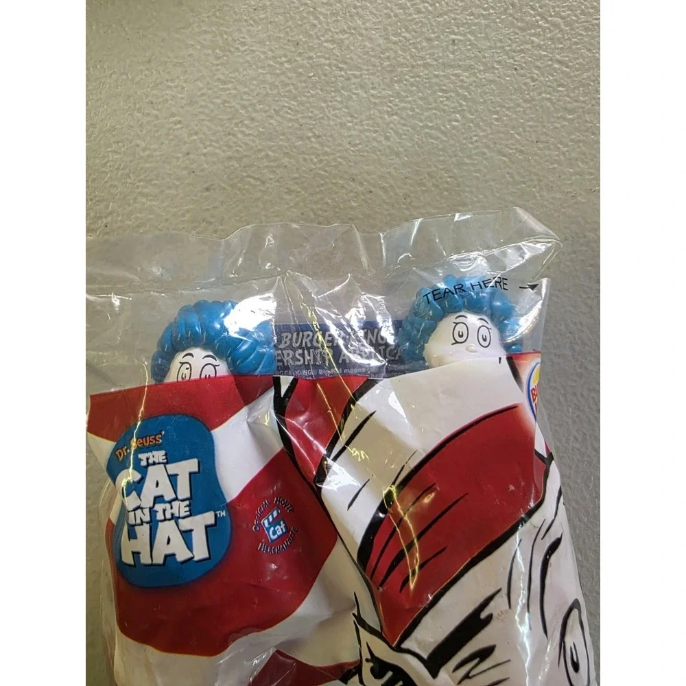 Vintage Burger King 2003 DR SEUSS Cat in The Hat 
